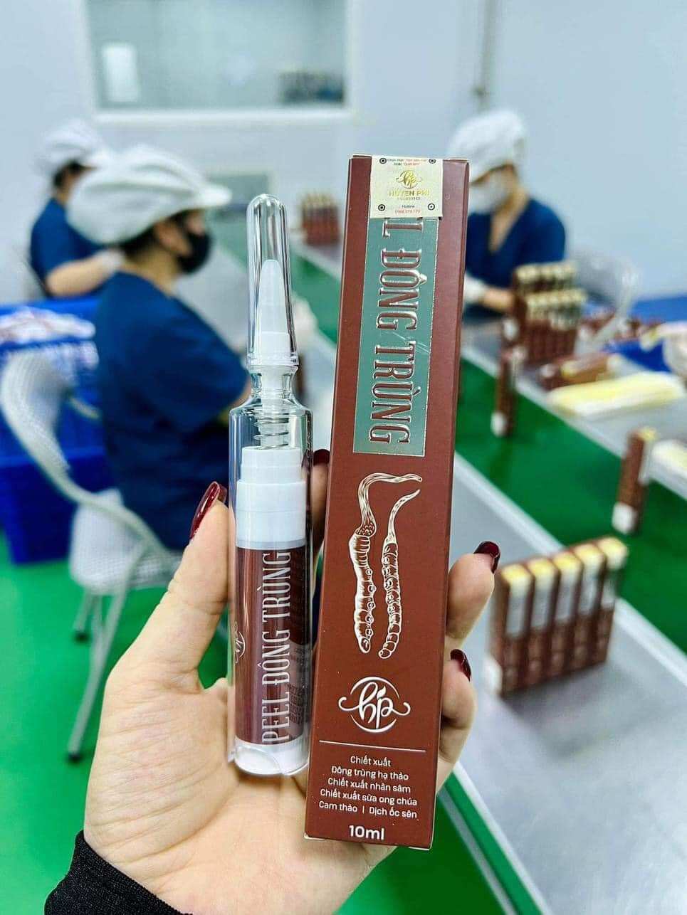 Peel da đông trùng Huyền Phi