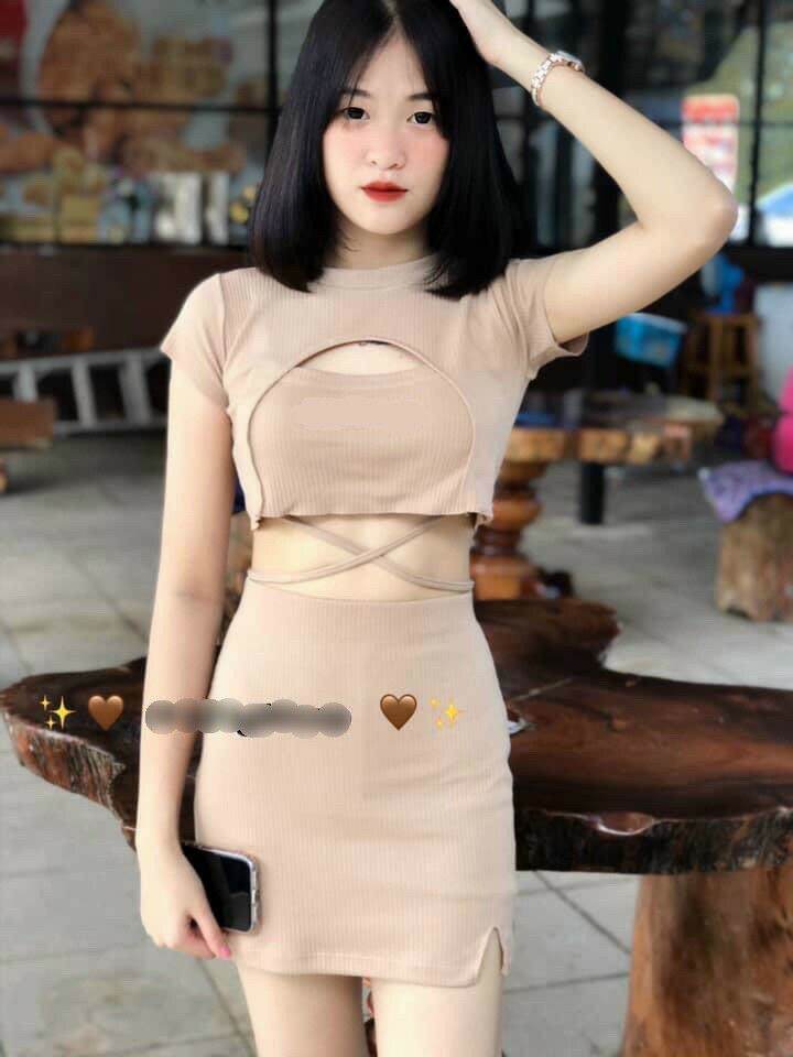 SÉT BỘ ÁO CHÉO EOVA CHÂN VÁY SẺ 'THUẬN NGUYỄN 💟