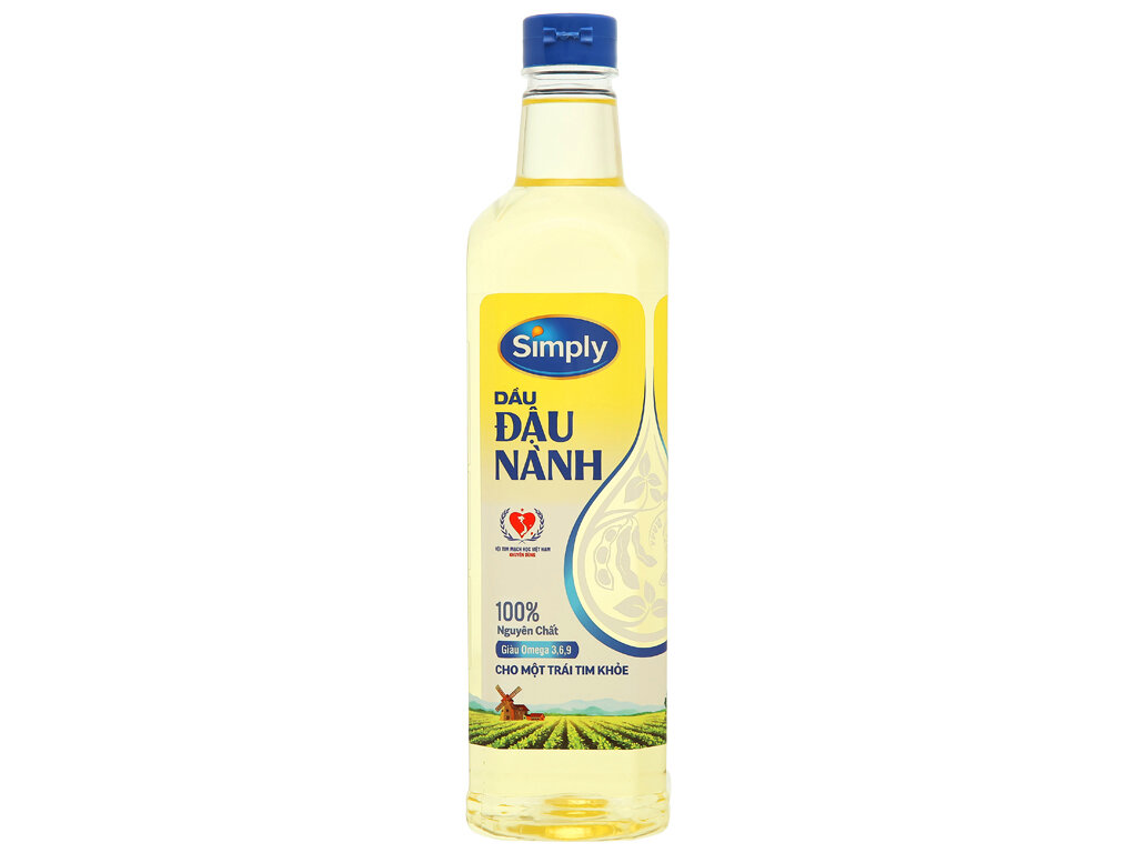Combo 2 chai Dầu Đậu Nành Simply 1L