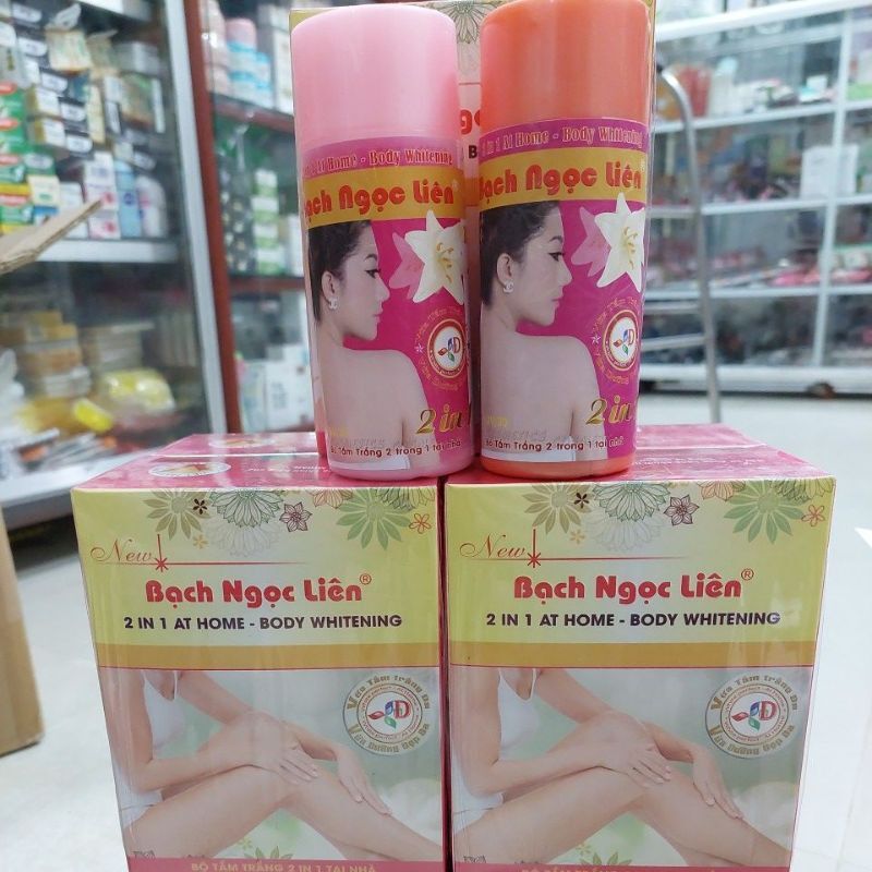 BỘ TẮM TRẮNG HIỆU QUẢ TẠI NHÀ CỦA BẠCH NGỌC LIÊN