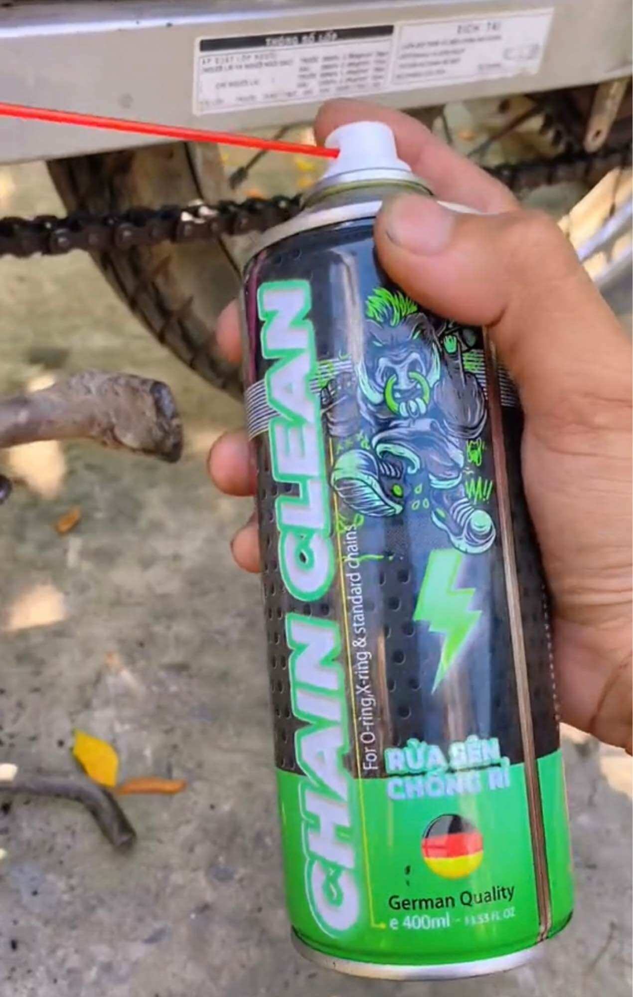 Xịt Rửa Sên Sprayking 400ml mẫu mới