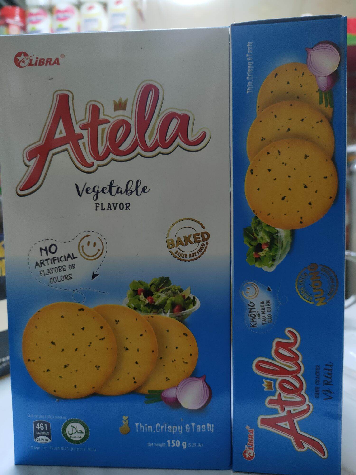 Bánh nướng Cracker Vị Rau 150g