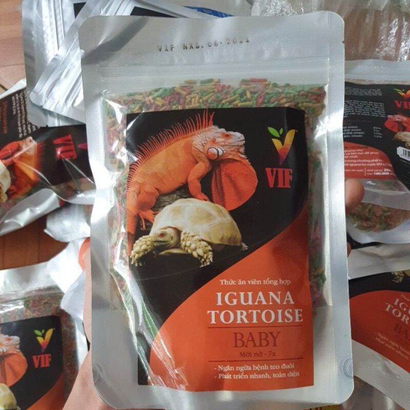 Vif thức ăn cho rùa cạn, iguna gói 200gr (dạng viên nhỏ)