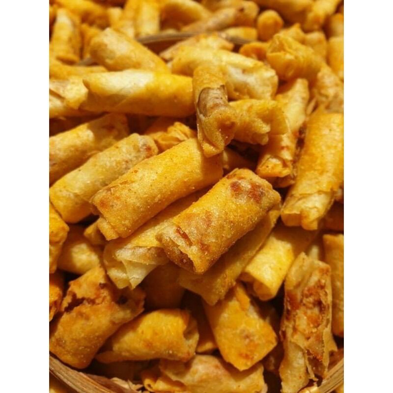 CHẢ GIÒ TÔM MINI SẤY GIÒN ĂN LIỀN 350Gr