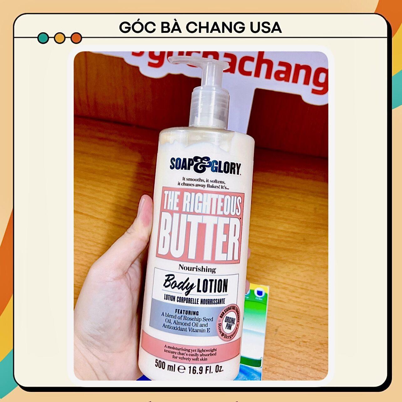 Sữa dưỡng thể soap and glory the righteous butter™ body lotion 500ml