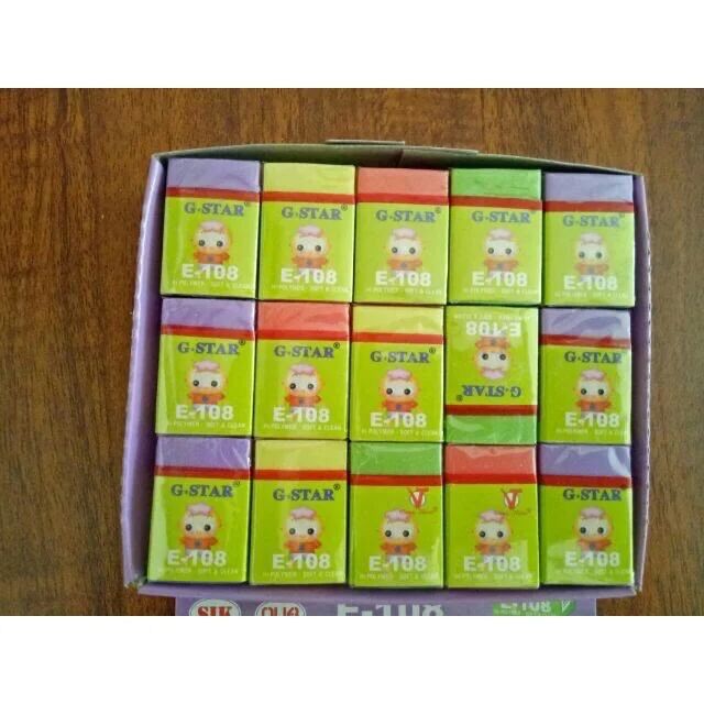 Hộp 30 Cục Gôm (Tẩy) Học sinh