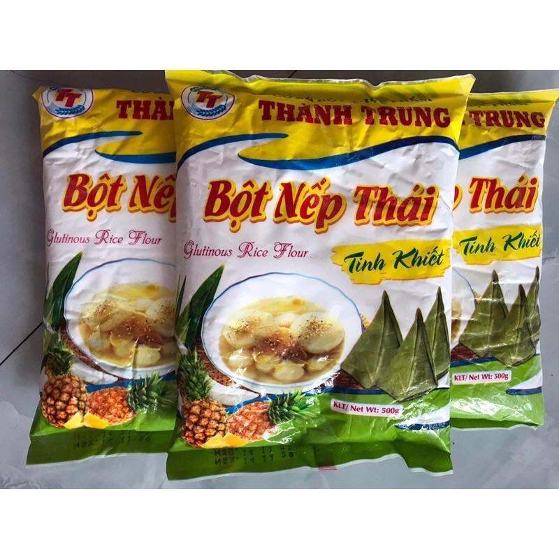 Bột nếp Thái Đặc biệt(bột nếp lọc AAA mịn) 500g chuyên làm bánh ít, trôi nước, bánh cam...và các loại bánh khác