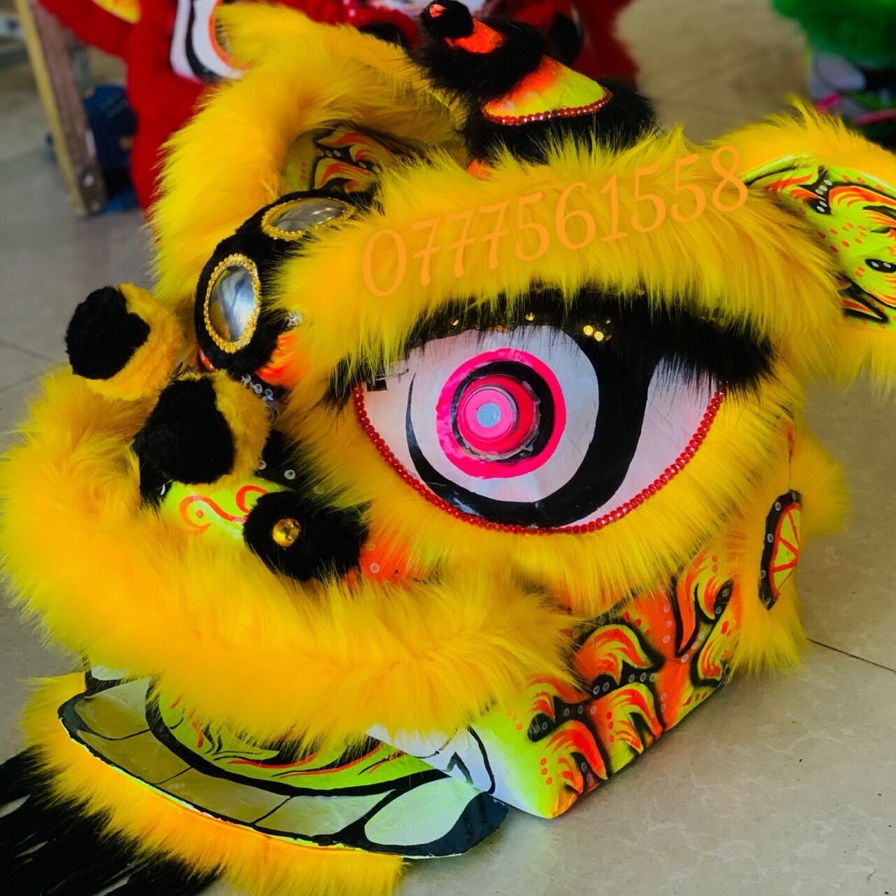 🦁 lân sư rồng vẽ thủ công cực sắc nét