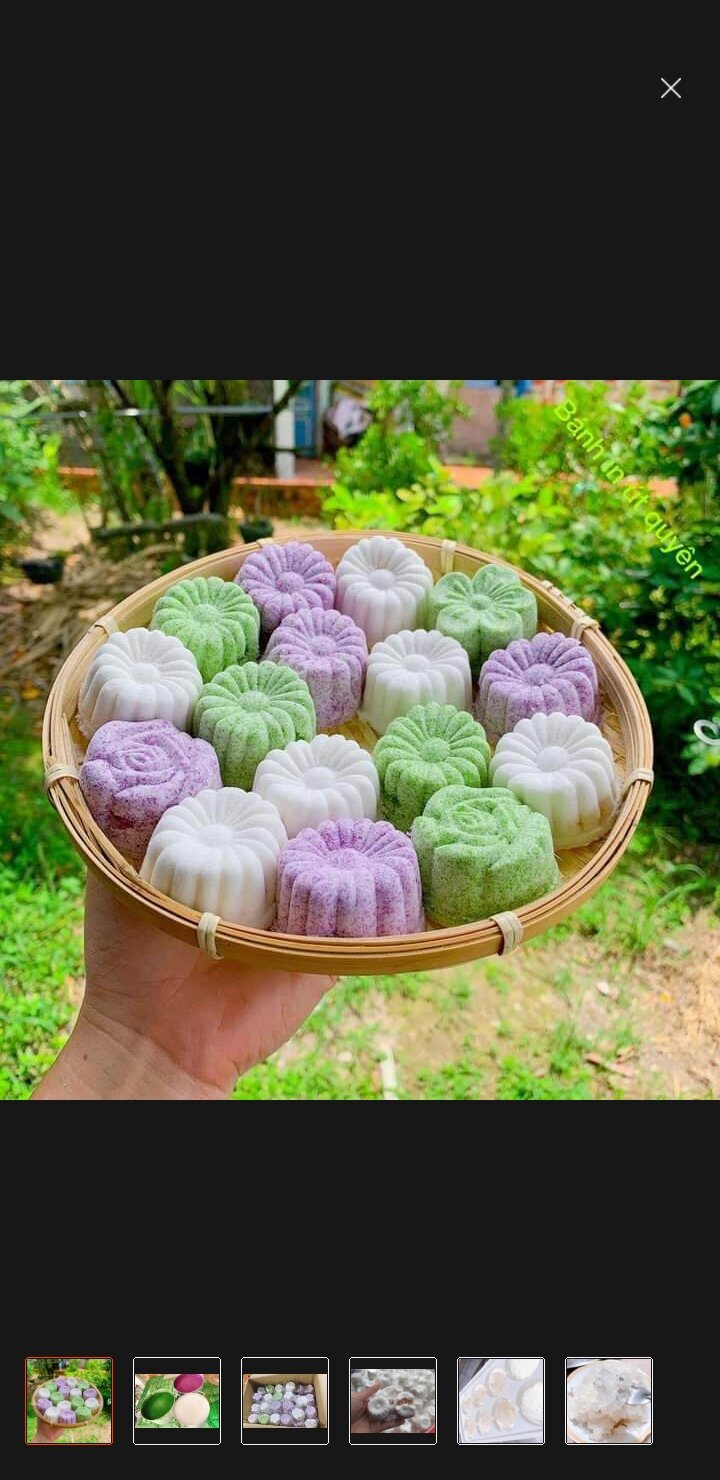 Bánh in nhân dừa mix vị 500g