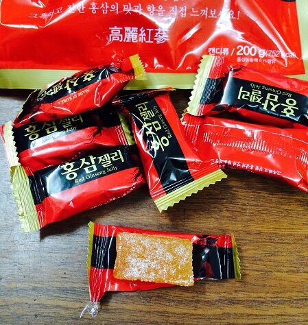 Kẹo hồng sâm jelly dẻo Hàn Quốc 200g