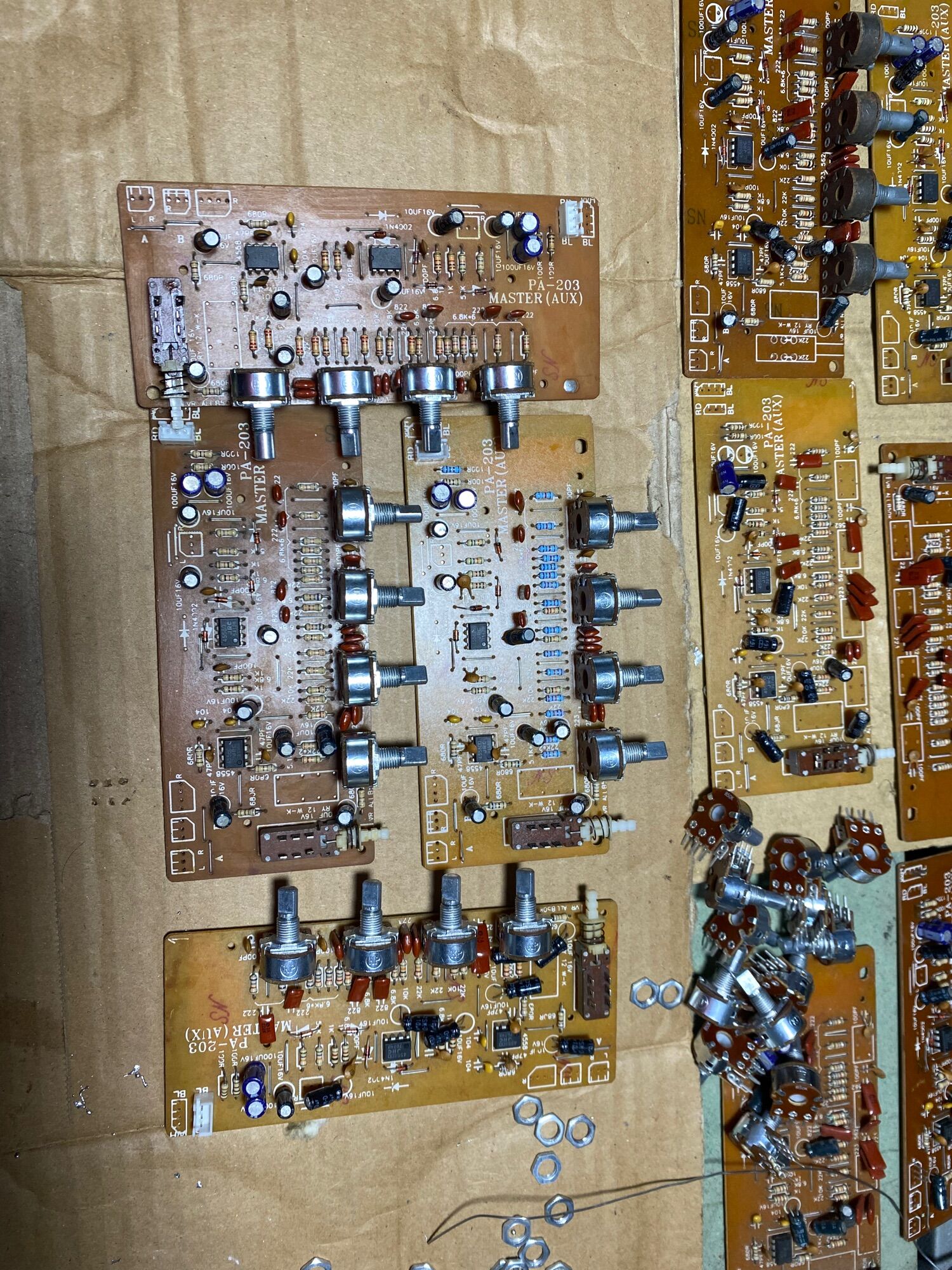 Vỉ Master amply Jarguar 203N hàng Korea xịn