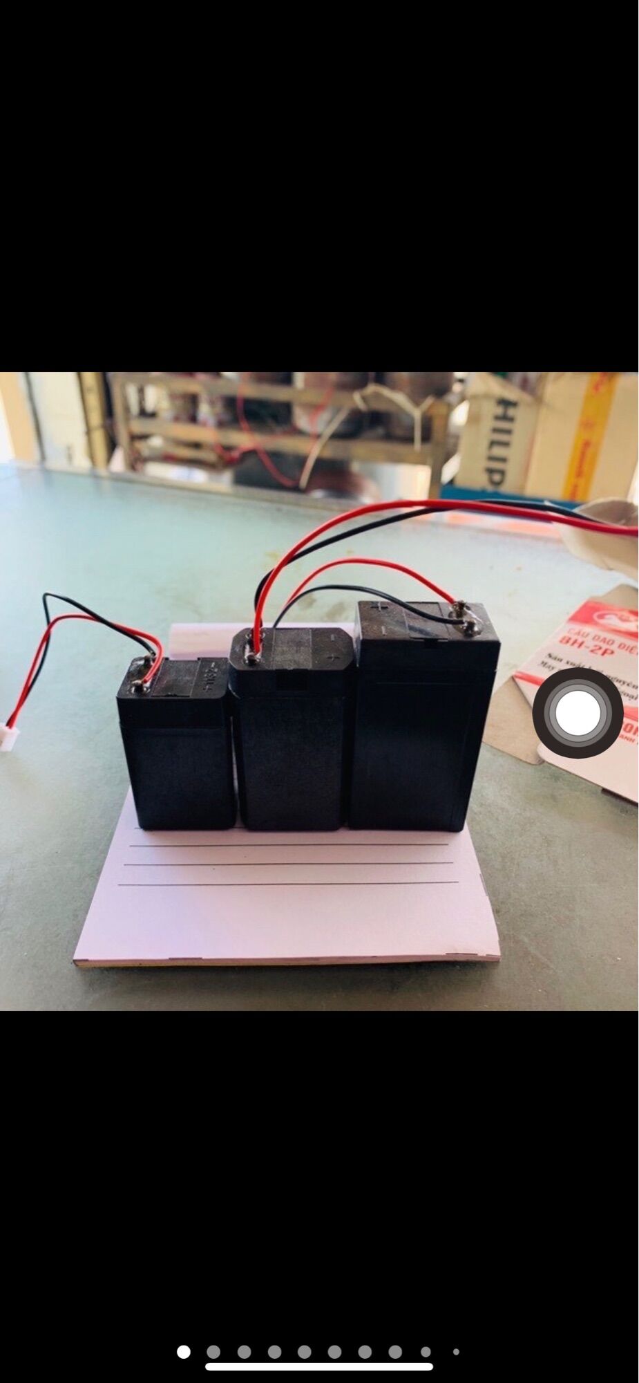 Pin 4v thay vợt muỗi đèn led 400mah 500mah 600mah 900mah 1000mah