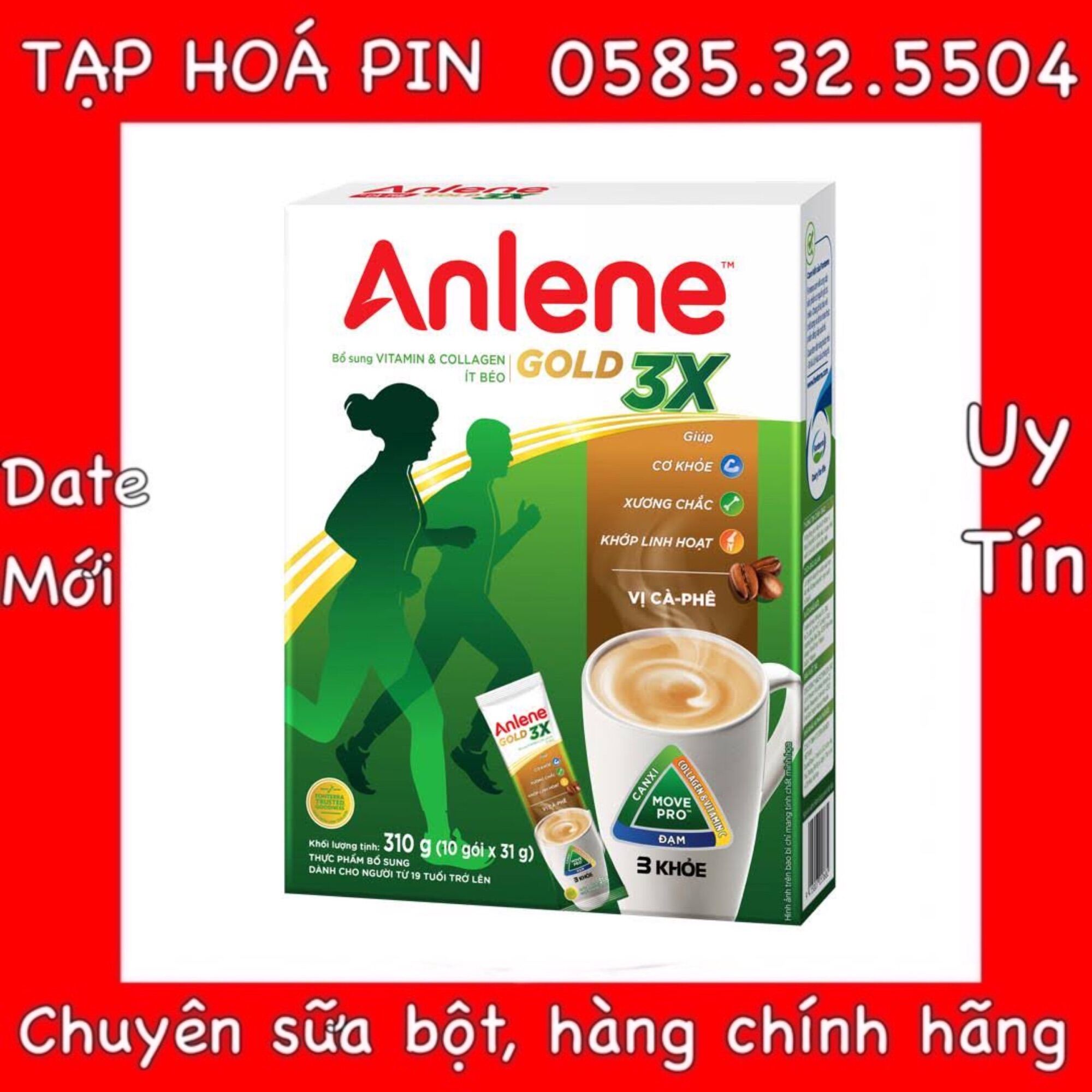Hộp Anlene cafe 310G