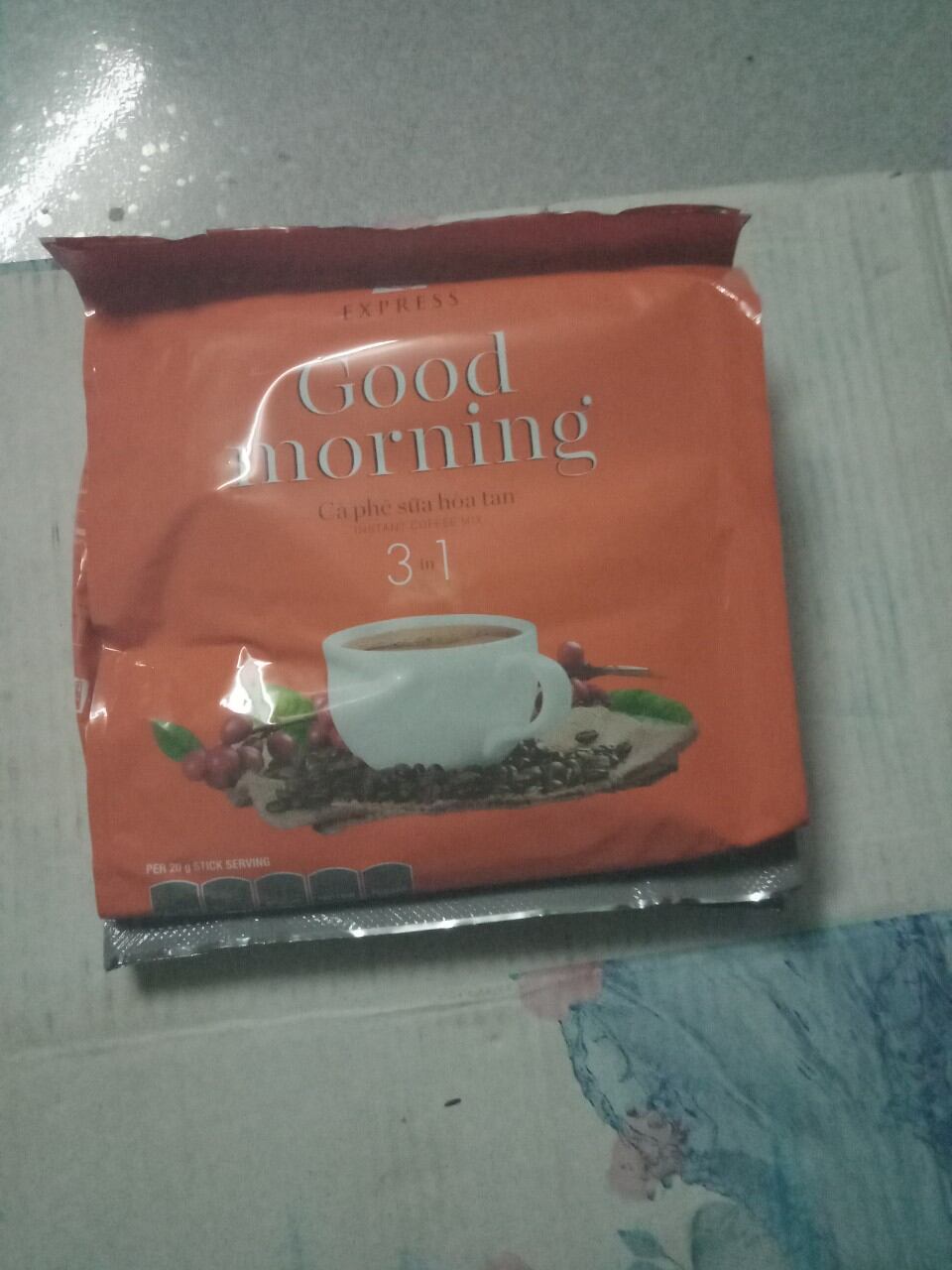 Combo 2 bịt Cà phê sữa GOOD MORNINH Trần Quang 480g (24 * 20)