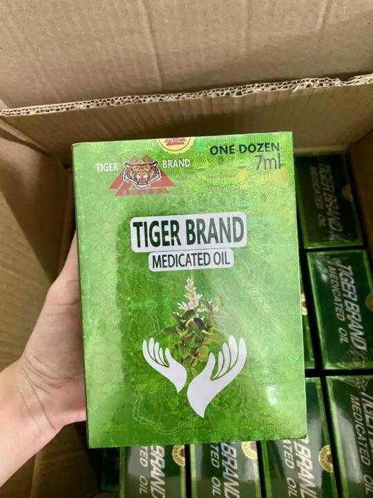 Dầu nước xanh tiger brand 7ml chính hãng