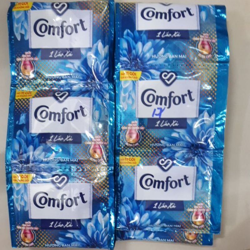 Combo 5 dây comfort hương ban mai,1 lần xả