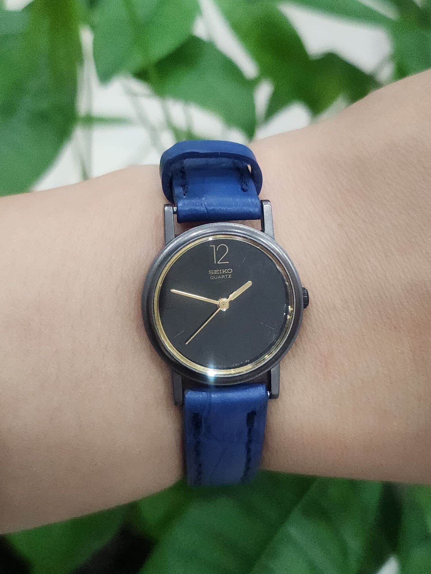 ĐỒNG HỒ SI NHẬT CHÍNH HÃNG DÂY DA DÀNH CHO NỮ - HIỆU SEIKO MÁY NHẬT XỊN SÒ