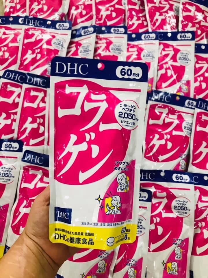 Collagen DHC túi hồng 360v- 60 ngày