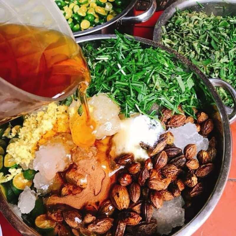 SIRO THẢO MỘC QUẤT HÚNG CHANH ĐƯỜNG PHÈN