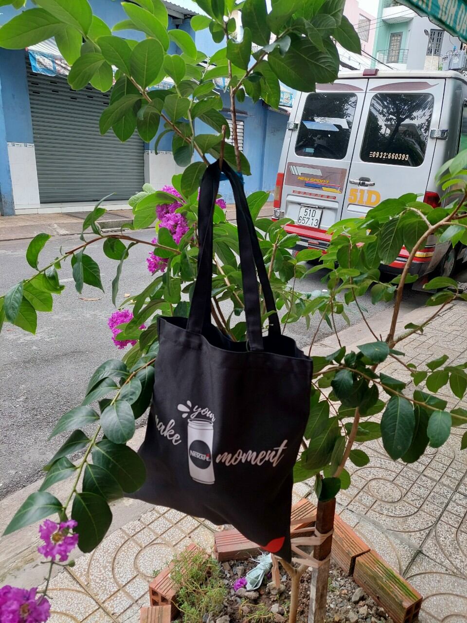 Túi Vải Canvas HKM Nescafe