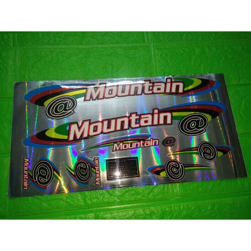 Mountain Bike Sticker Set @ Imported from Thailand