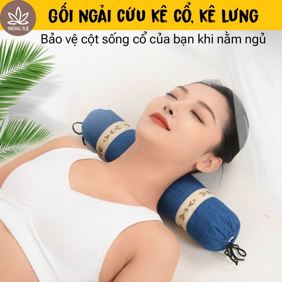 Gối ngải cứu kê cổ gáy
