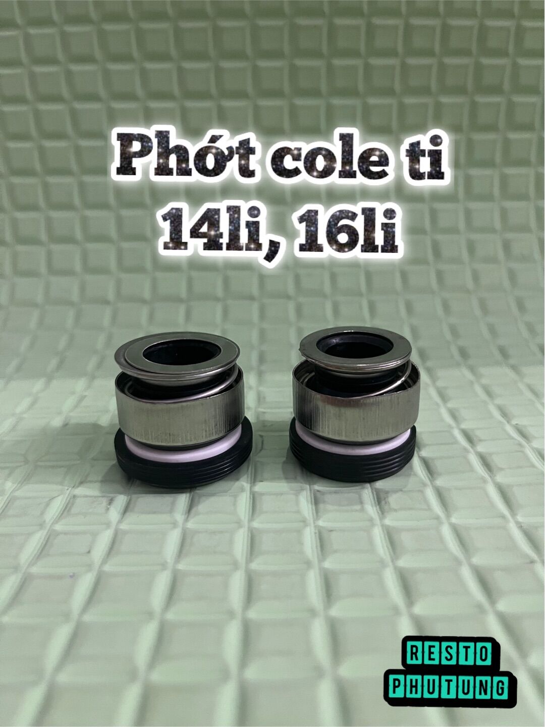 Phớt máy bơm nước cole inox 14mm, 16mm