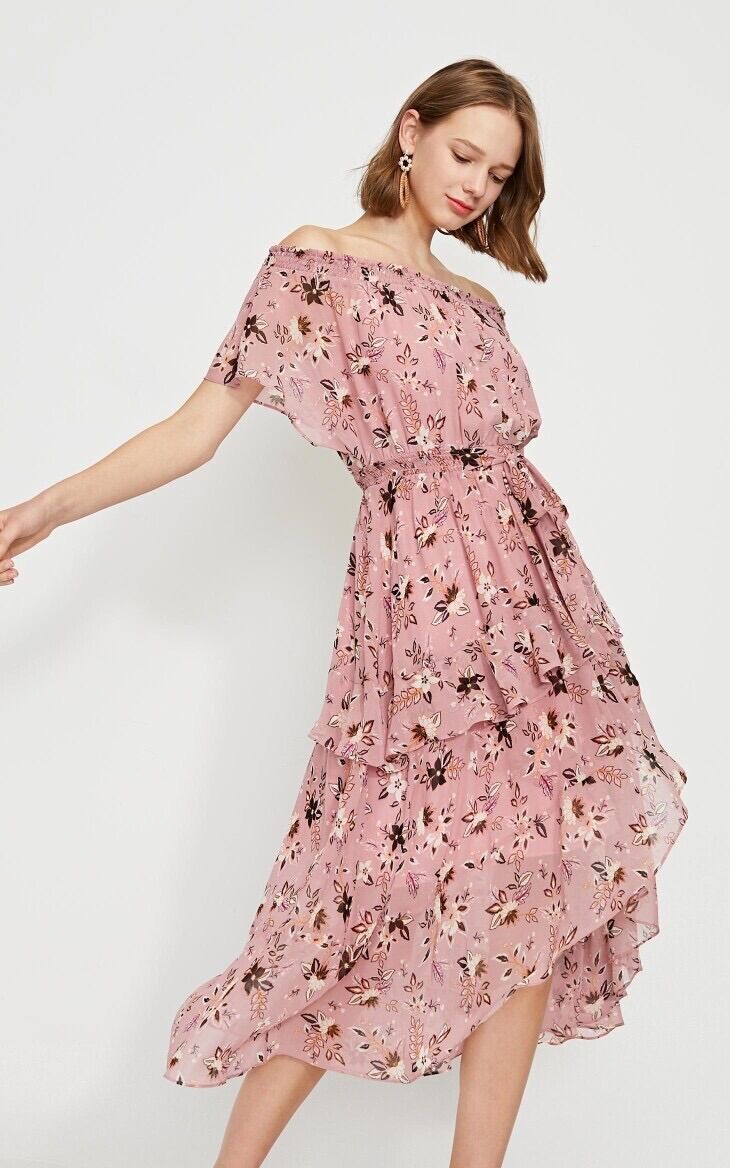 Đầm dáng xoè tầng cho nữ vero moda