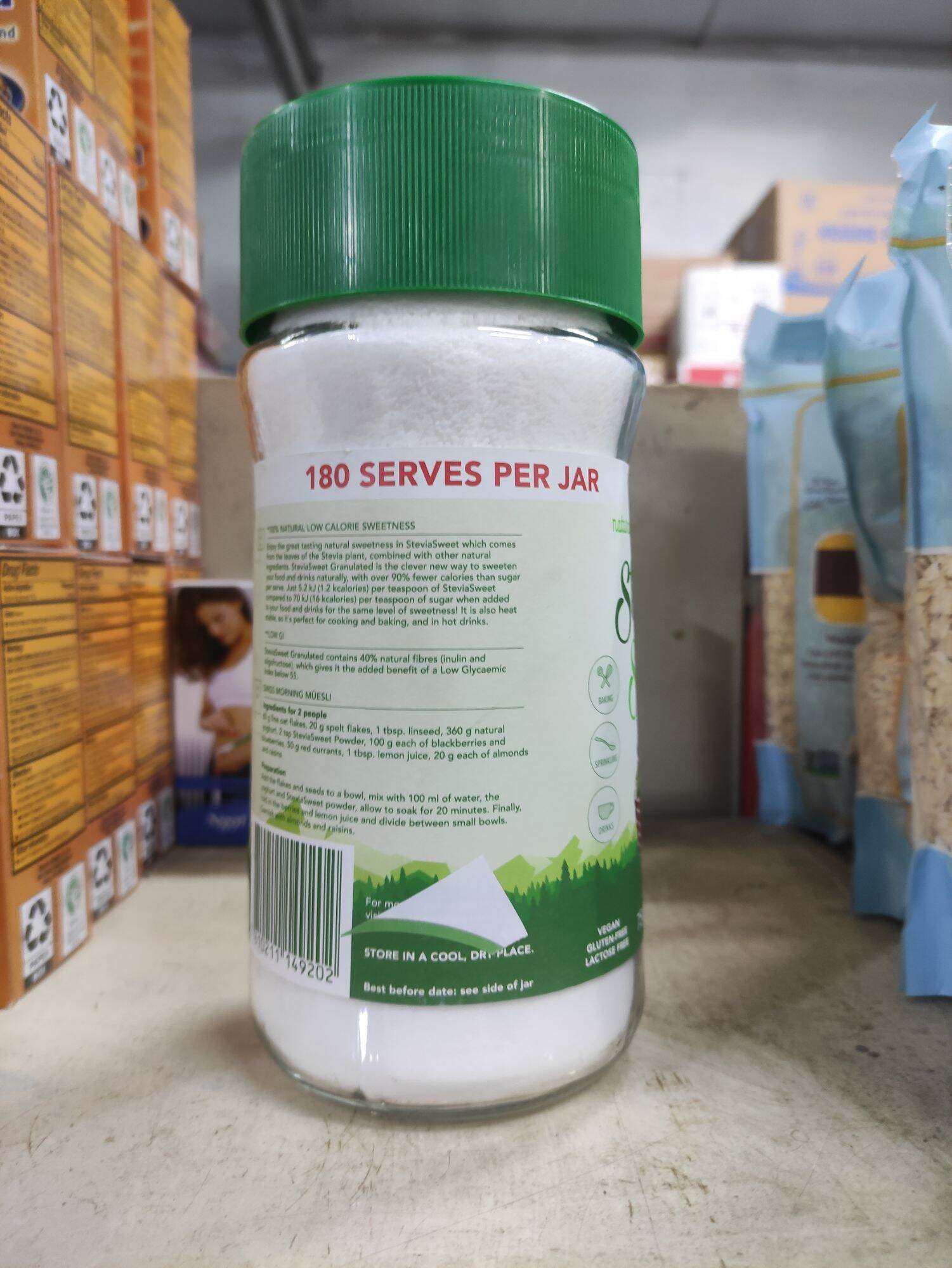 Đường Ăn Kiêng lọ 90 gram hiệu Hermestas