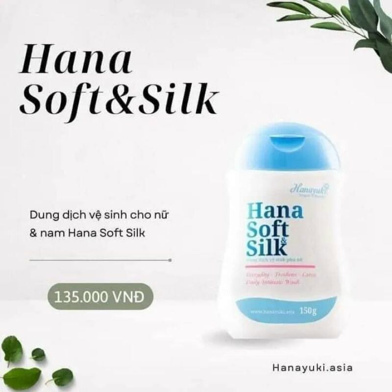 (Chính Hãng) Dung Dịch Vệ Sinh Hanayuki Xanh ,Hồng - 150ml