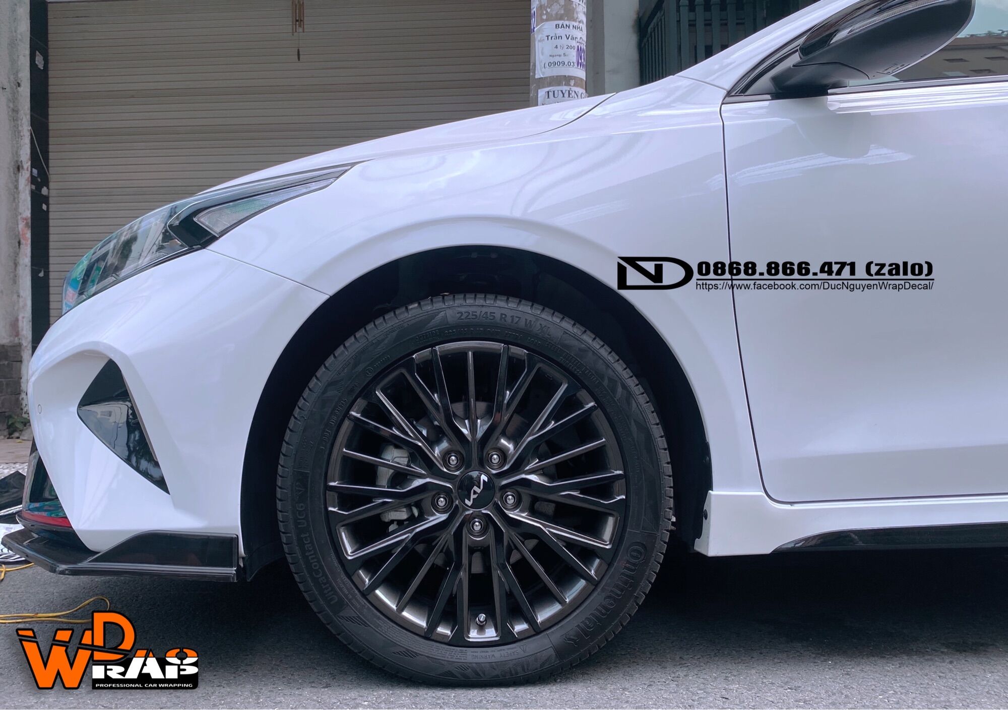 Decal dán mâm K3 mới (bộ 5 bánh)