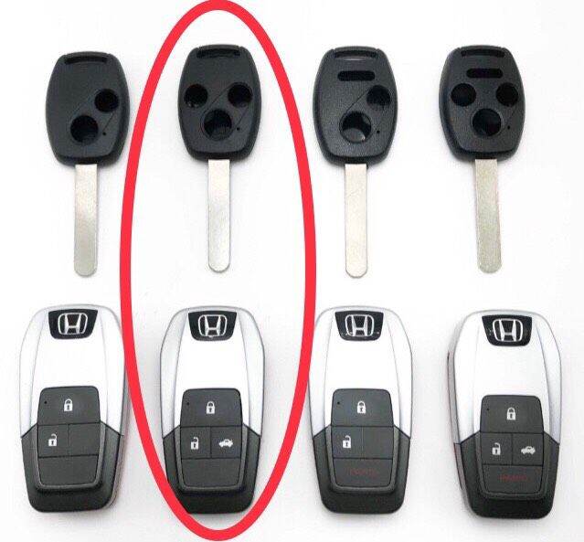 Vỏ chìa khóa xe Honda Civic, Honda CRV độ gập 2 nút , 3 nút ( mẫu mới nhất 2022 )