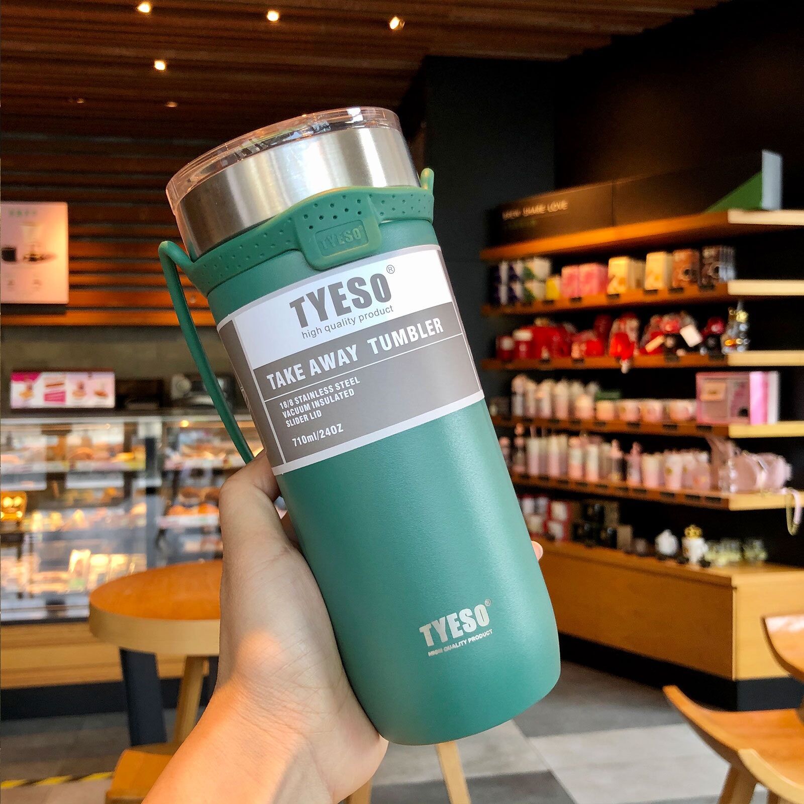 Ly Tyeso Chính Hãng 550ML + Ticker