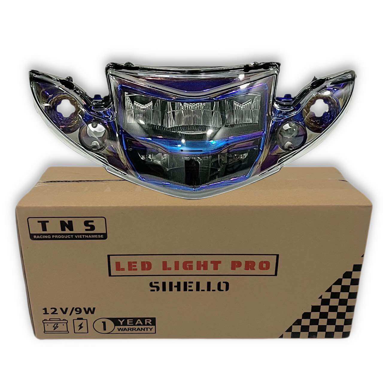 Pha đèn 2 tầng sirius - Led Light Pro sihello [Tặng demi]