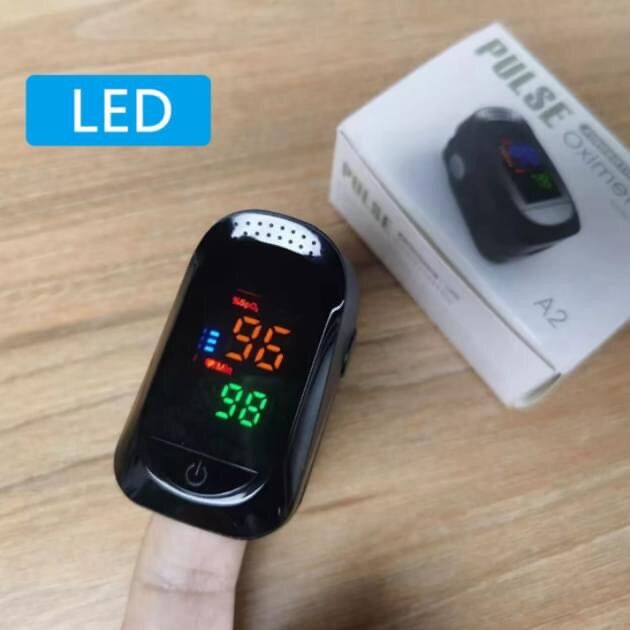 [Sẵn hàng] Máy đo nồng độ Oxy trong máu SpO2 A2 Pulse (Tặng kèm Pin)