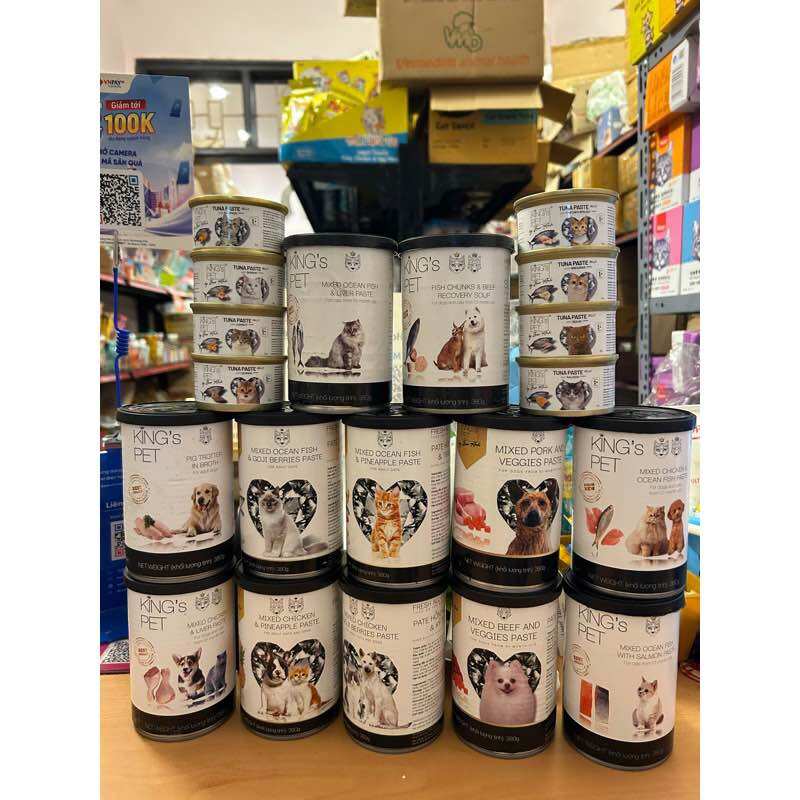 Pate tươi King’s Pet cho chó mèo 🐶🐱