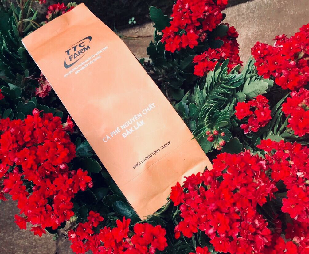Cà phê nguyên chất TTC FARM 500Gr