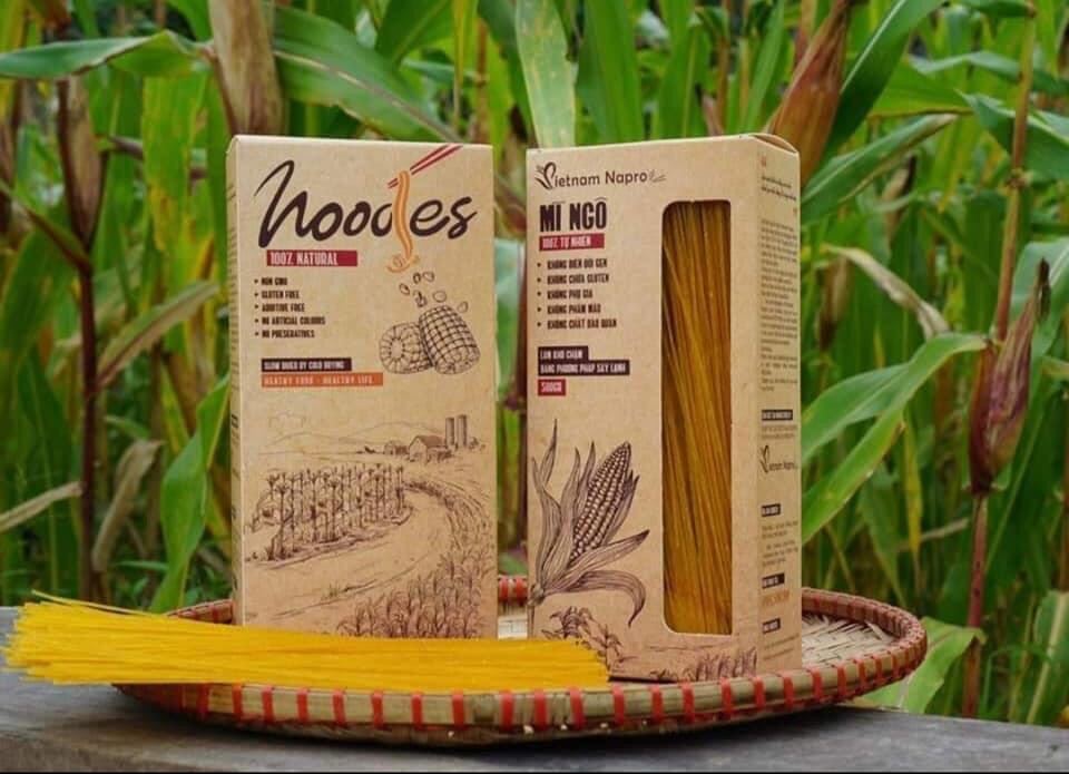Mì ngô việt nam napro hộp 500gr