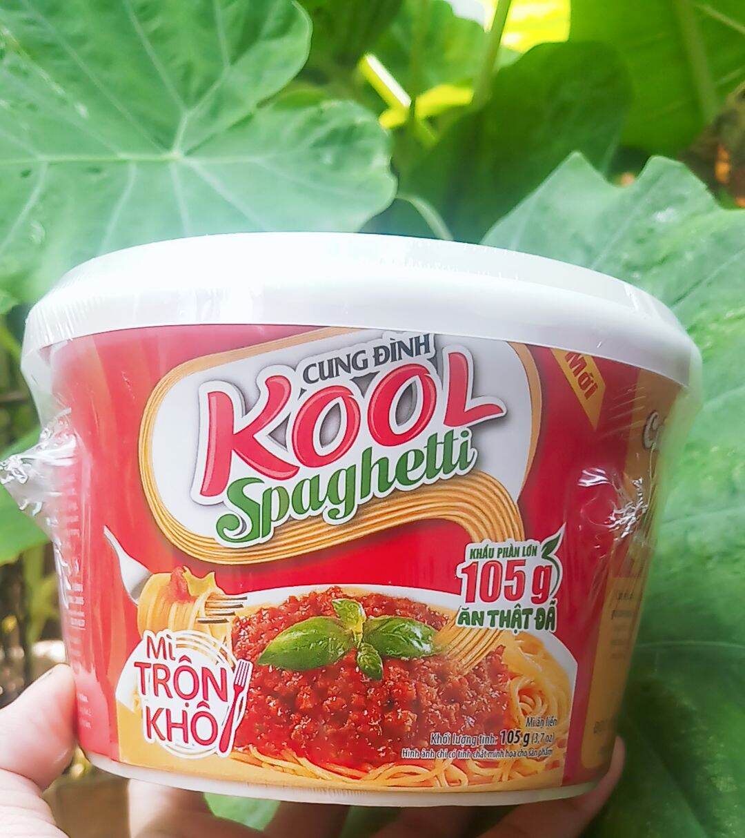 Mì trộn Cung Đình Kool spaghetti bò bằm tô 105g