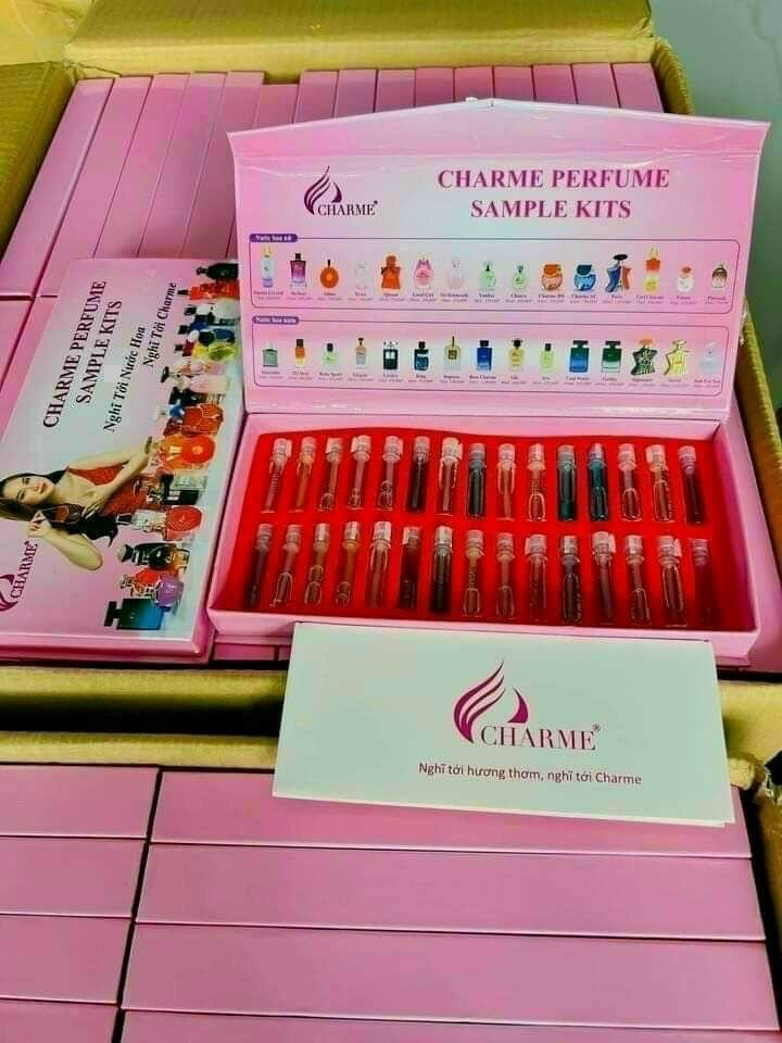 Charme Bộ Tesr nước hoa 30 mùi