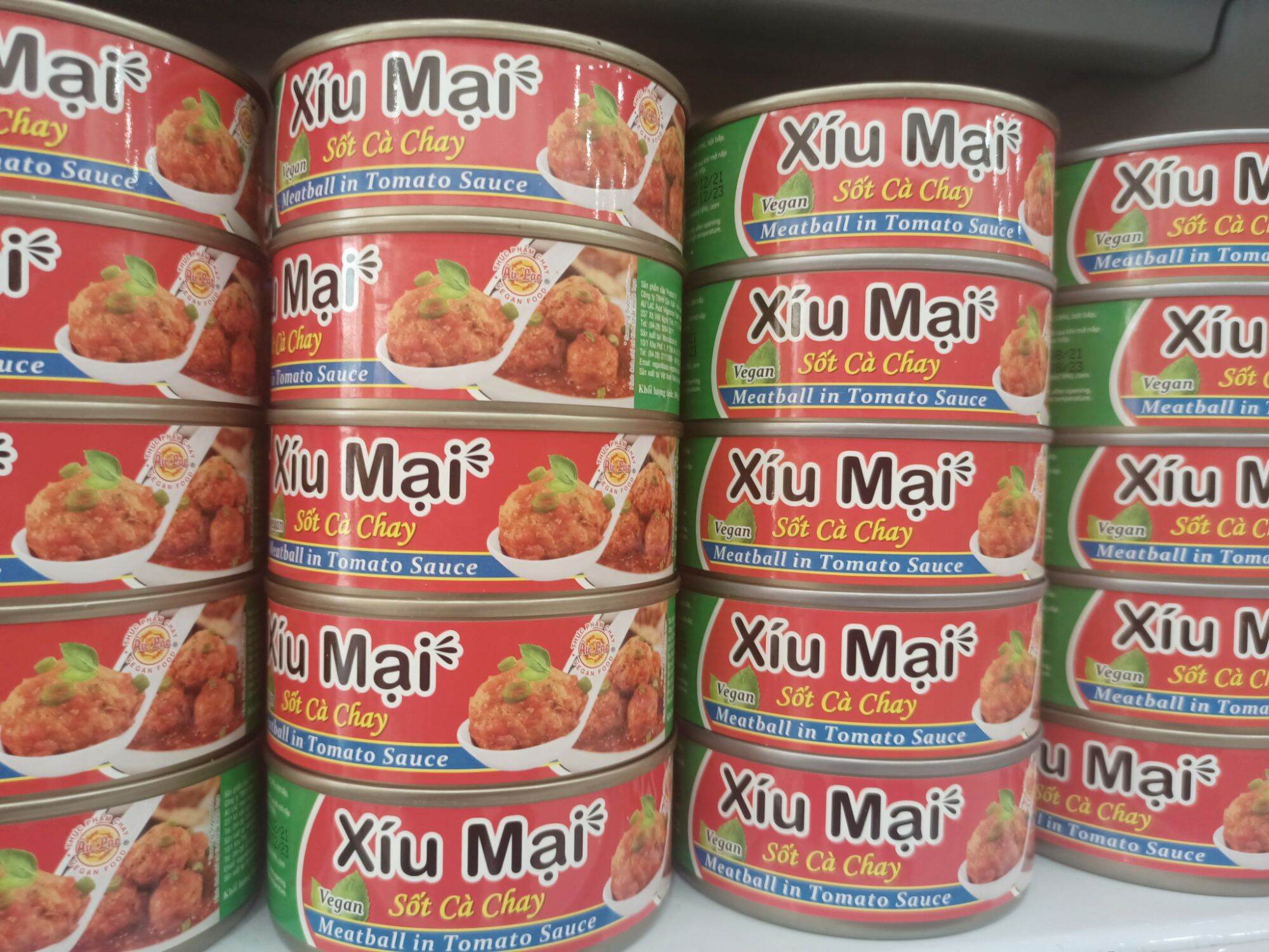 Xíu Mại Sốt Cà Chay Âu Lạc 160g