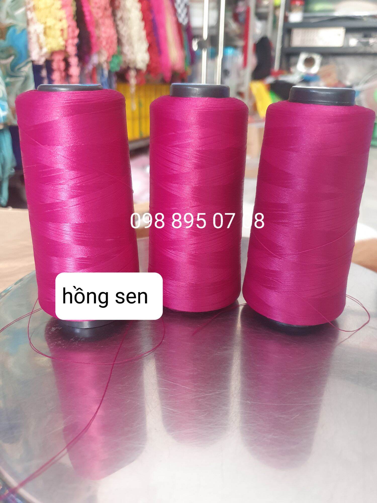 Sét 3 cuộn chỉ tơ vắt sổ 150