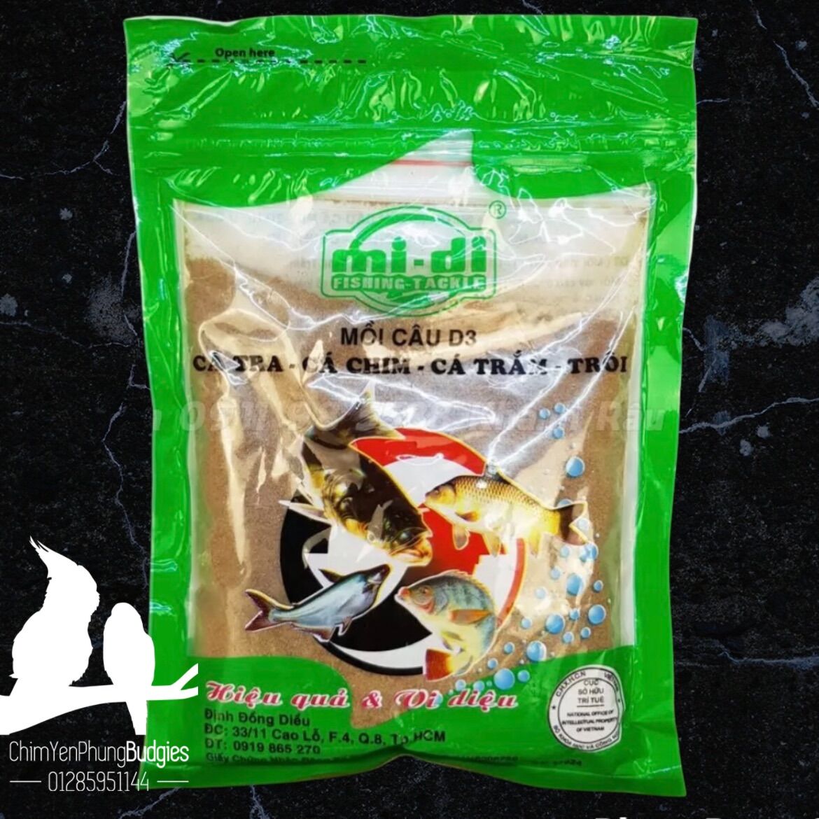 Mồi Câu Cá D1 D2 D3 - Mồi Cám Câu Cá Hiệu Quả Cao - Câu Cá Chép - Cá Phi - Cá Trắm...