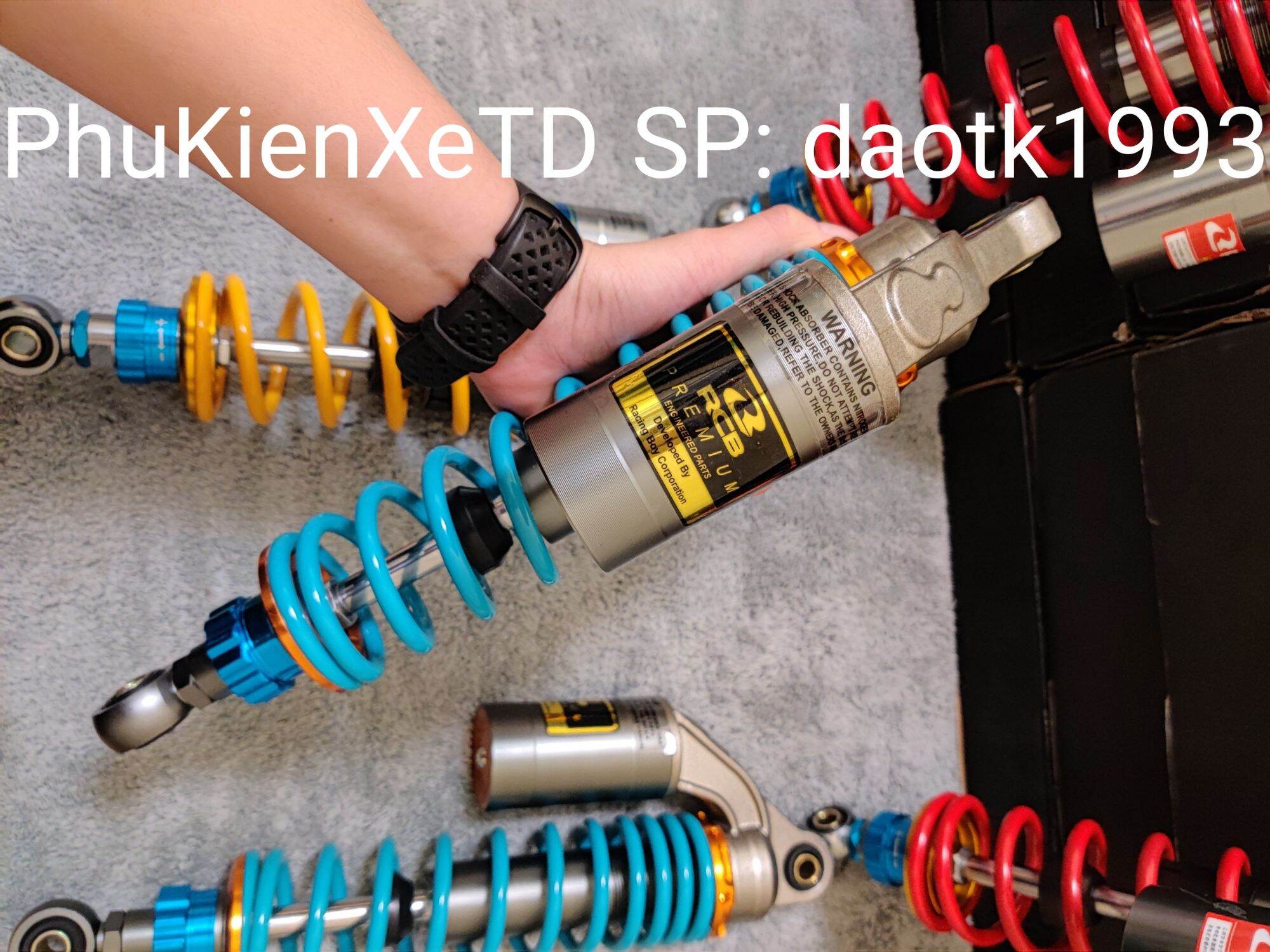 [HCM]Phuộc sau RCB OHLINS bình dầu lắp Dr Wave CUP AXELO ELEGANT BLADE FUTURE CHARLY
