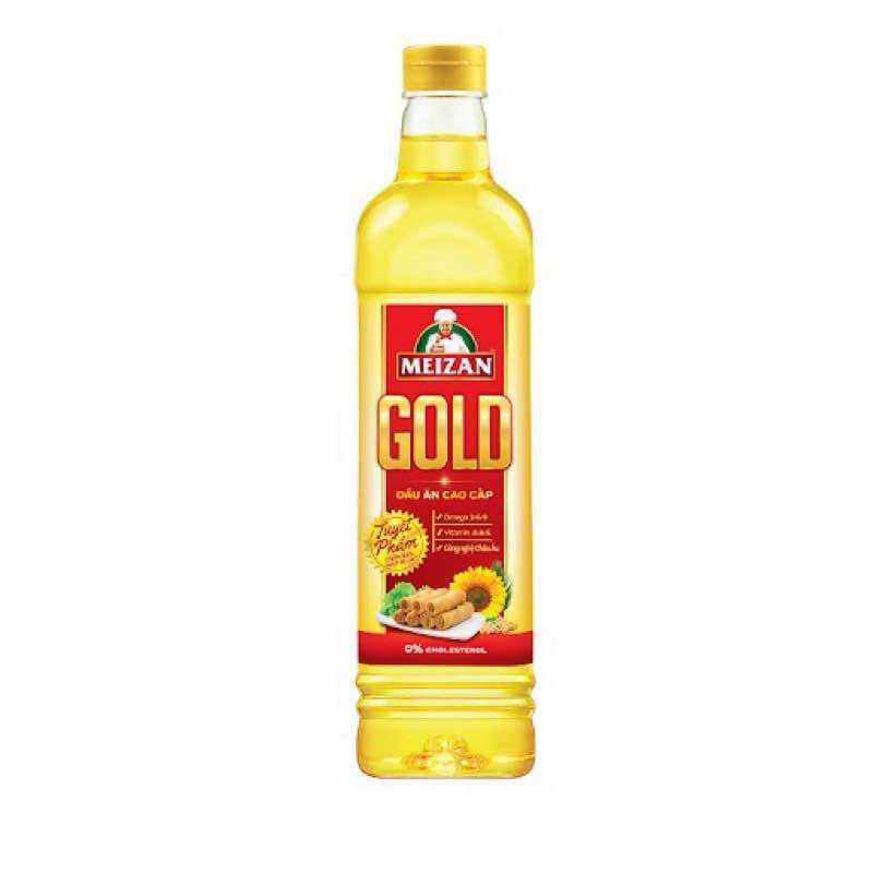 Dầu ăn Meizan Gold chai 1L