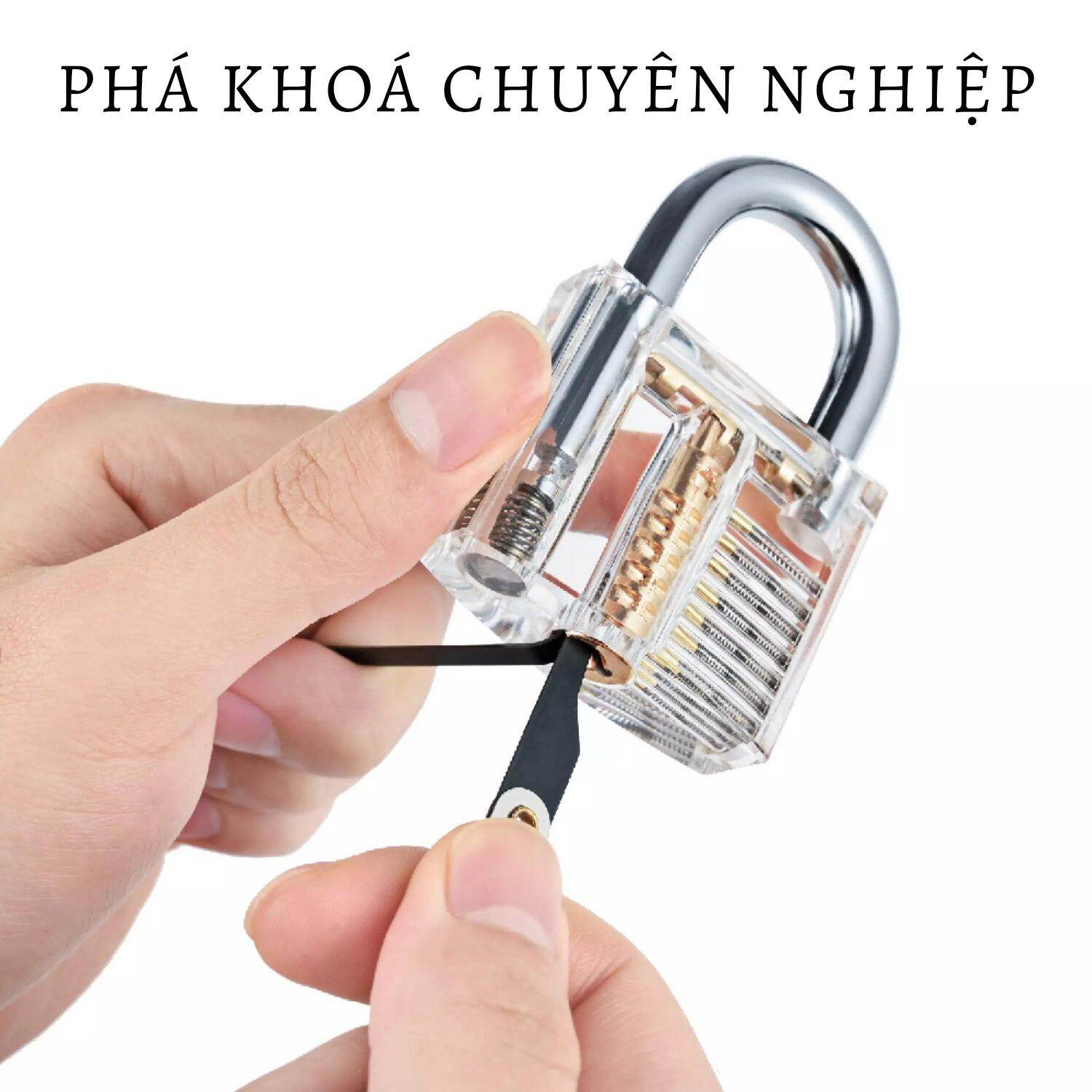 Bộ dụng cụ sửa chữa khóa hỏng 15 món chuyên nghiệp của Kỳ Anh thợ khoá