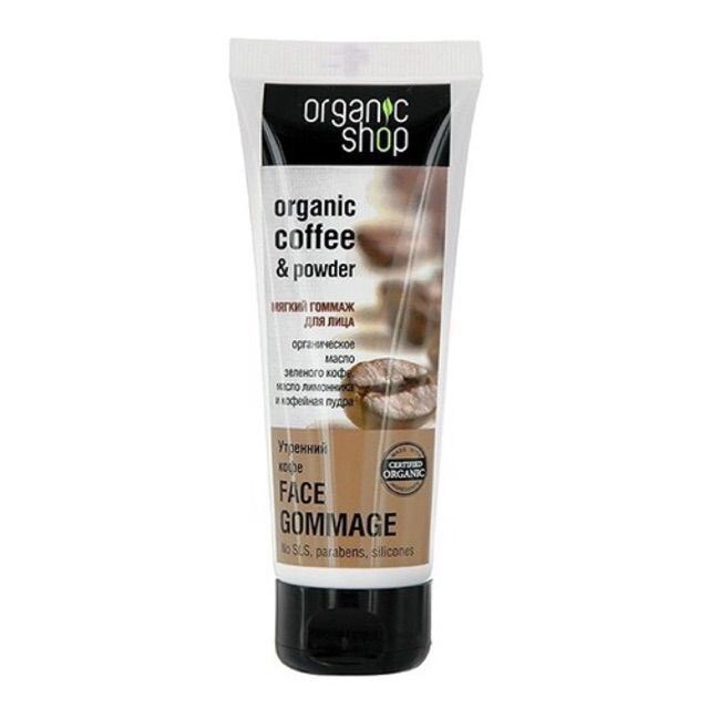 Tẩy Da Chết Body Và Tẩy Da Chết Mặt Organic Shop Dưỡng Da Trắng Sáng Hạt