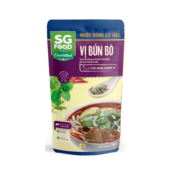 Nước dùng cô đặc vị bún bò SGFood 180g