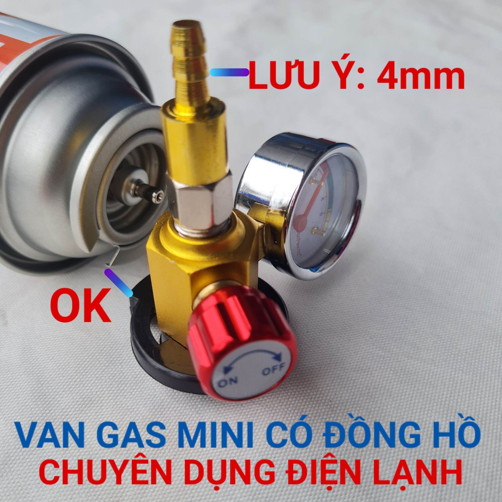 Khóa Đầu Bình Gas Du Lịch_Gas Mini