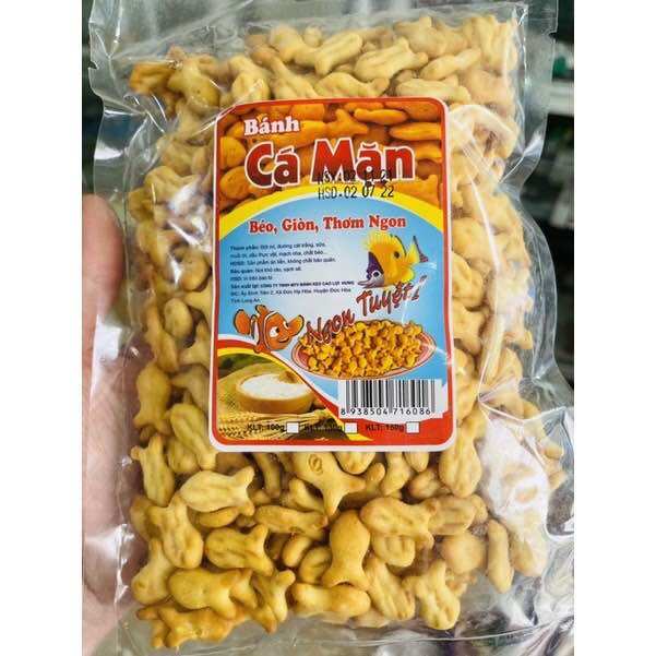 Bánh quy cá mặn